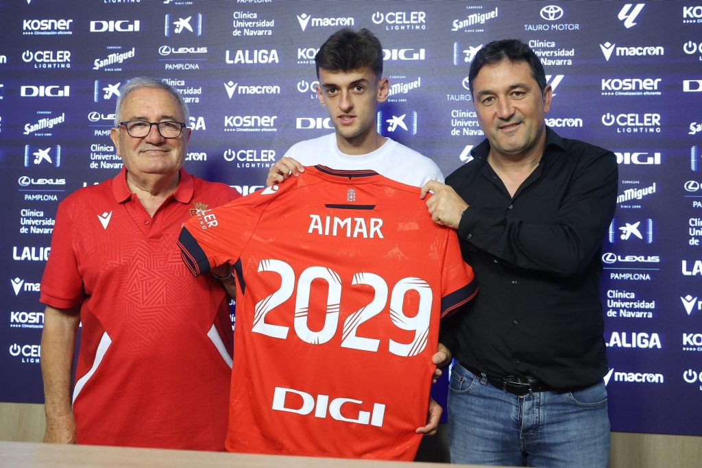 Aimar Oroz 2029-ig hosszabbított