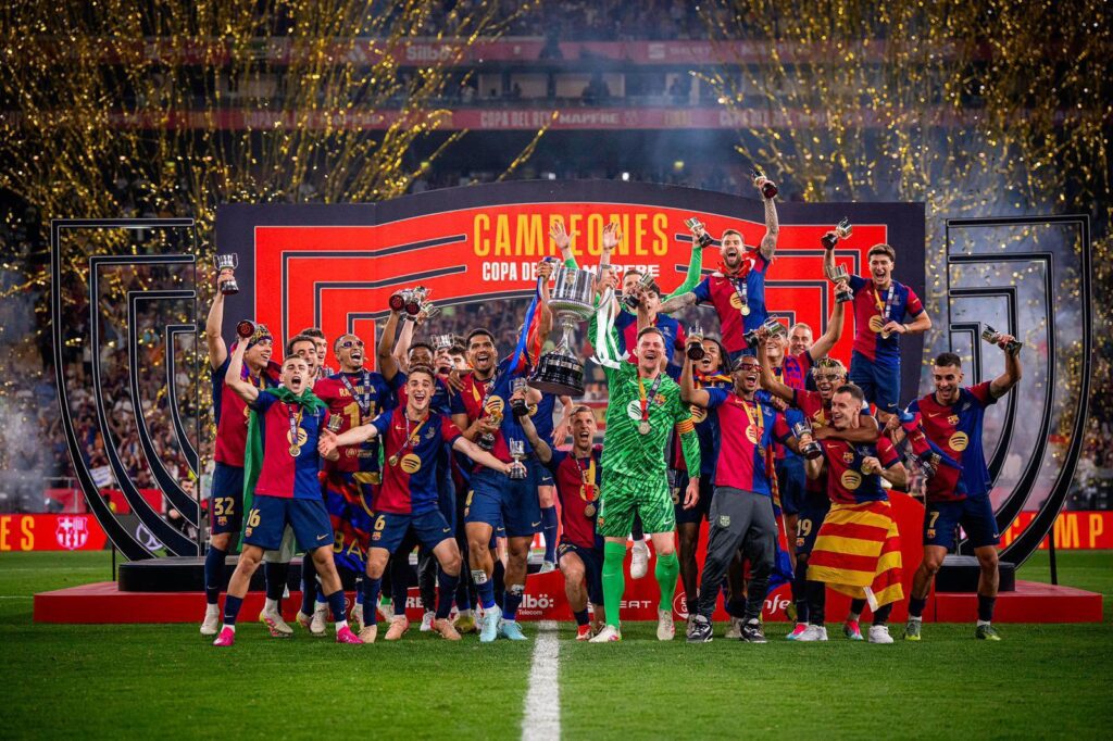 A Barcelona ünnepel
