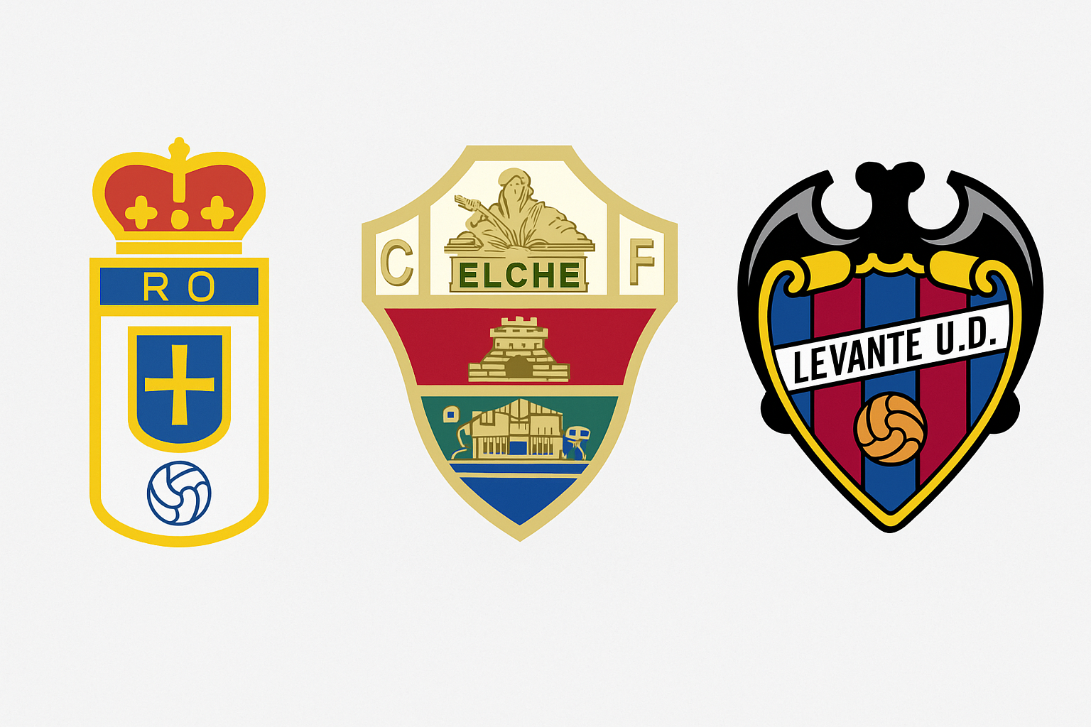 Oviedo-Elche-Levante